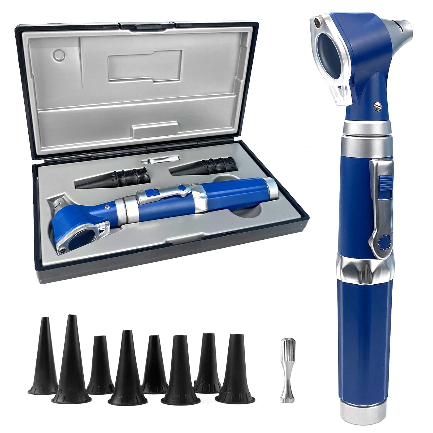 Buy SCIAN Otoscope Kit - Ear Scope with Light, 3X Magnification, 4 ...