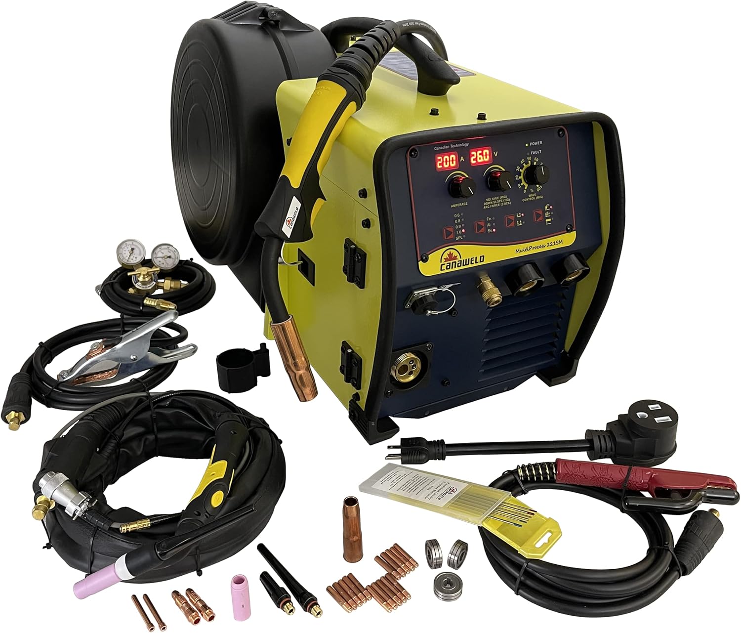 Canaweld Mig Tig Stick Welder Multi Process Made In 